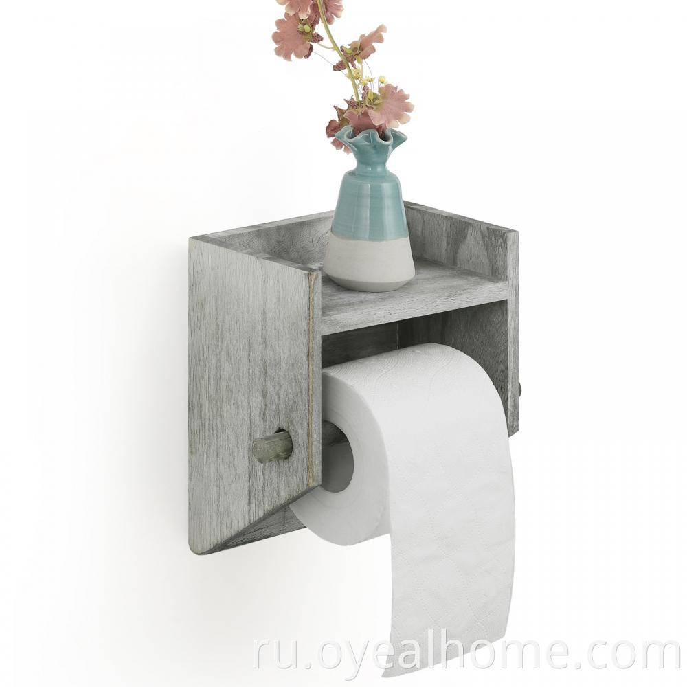 Wooden Paper Holder